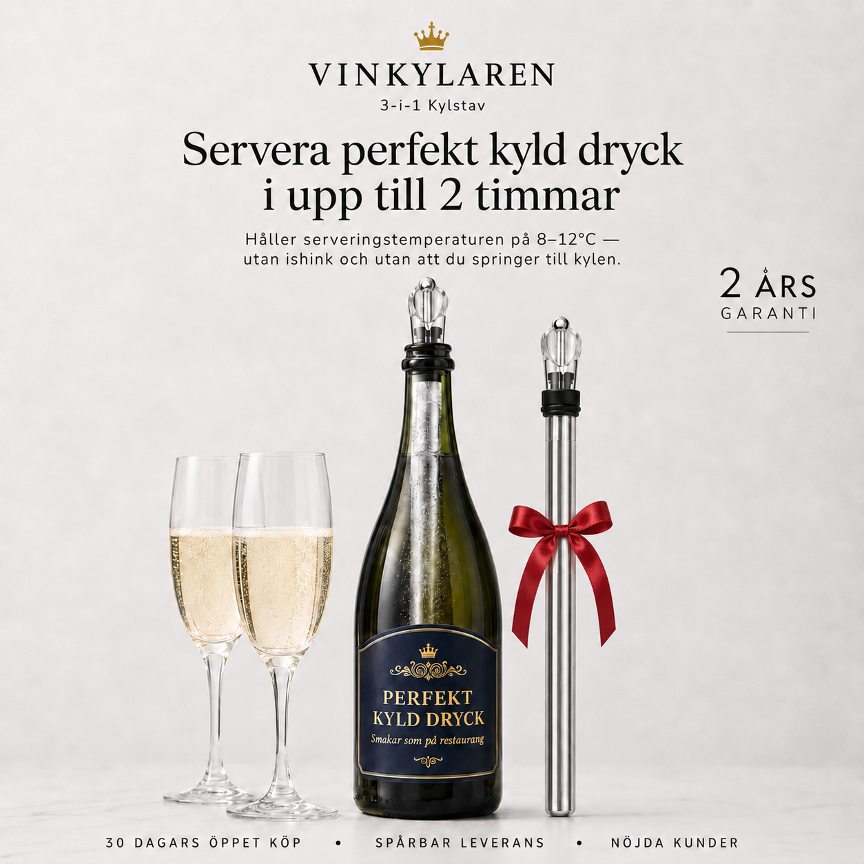 Vinkylaren - Njut av svalt vin i 2 timmar
